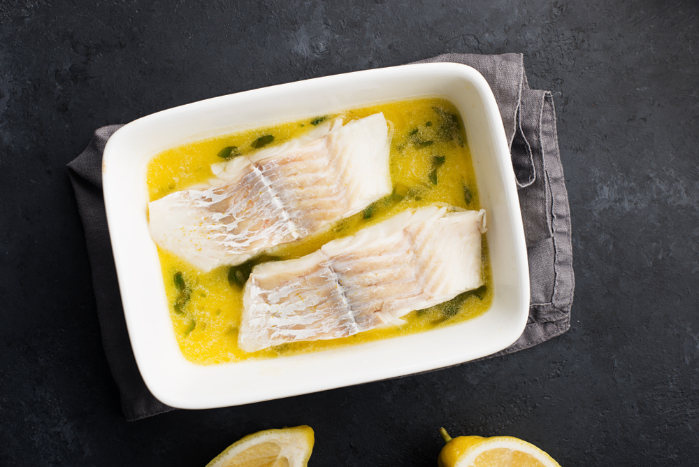 Kabeljauw uit de oven